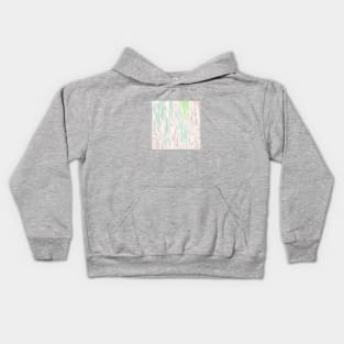 Green Grey Colors Gradient Pattern. pastel, modern, decor, TeePublic. Kids Hoodie